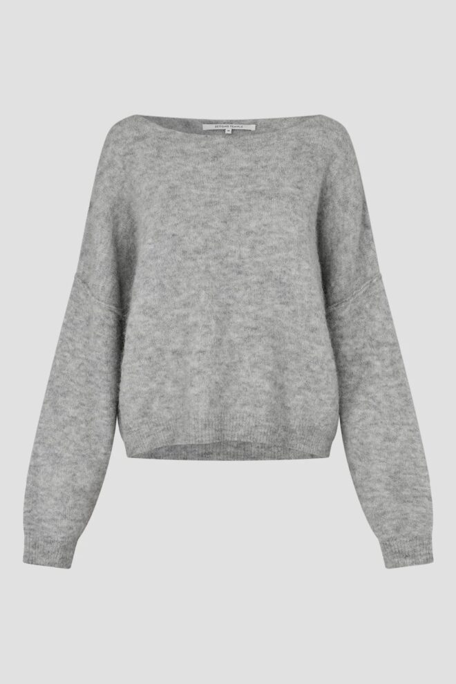 PULLOVER POLLENZA KNIT LT. GREY