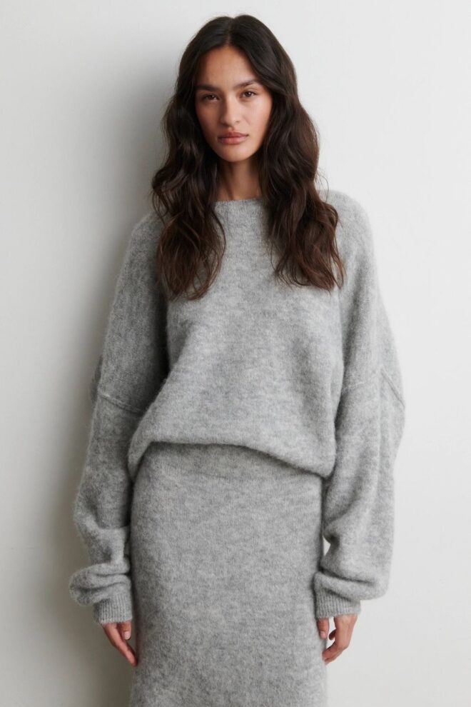 PULLOVER POLLENZA KNIT LT. GREY