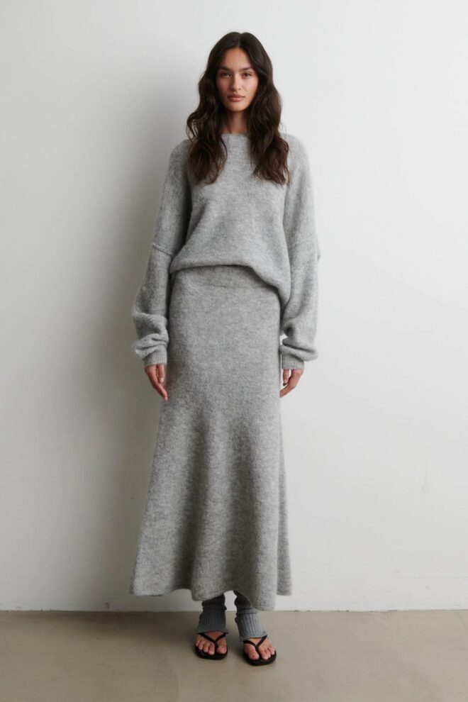 PULLOVER POLLENZA KNIT LT. GREY