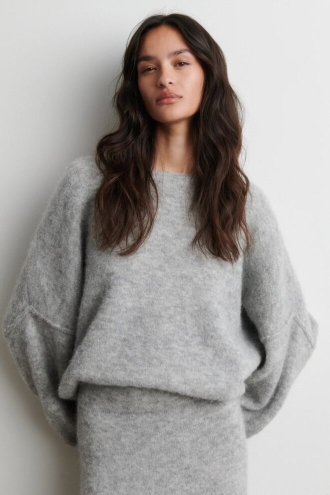 PULLOVER POLLENZA KNIT LT. GREY