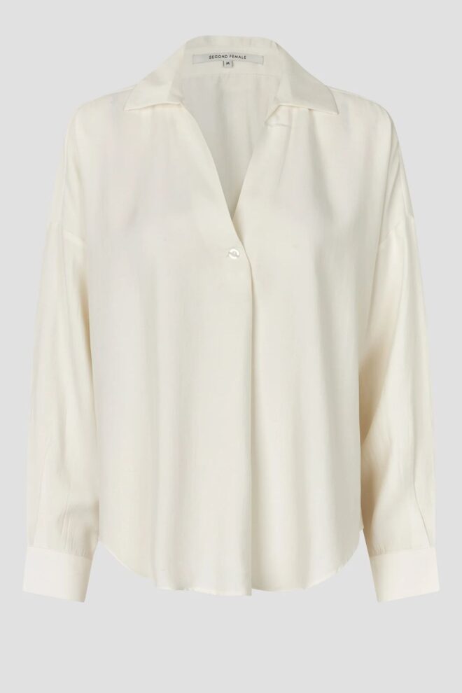 BLUSE TIMELINE BLOUSE EGRET
