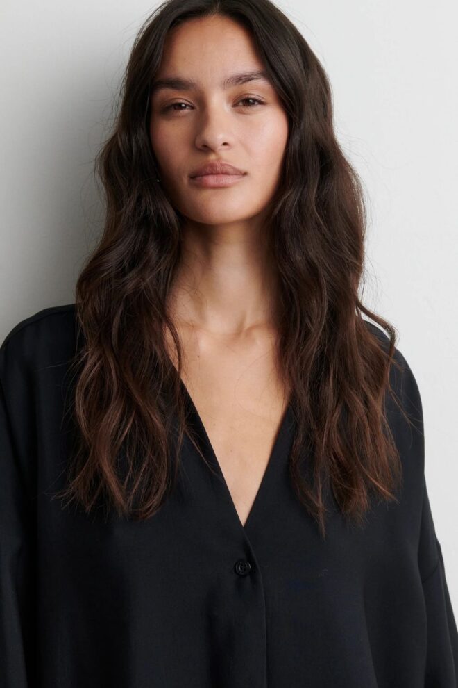 BLUSE TIMELINE BLOUSE BLACK