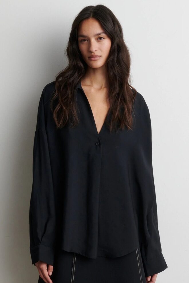 BLUSE TIMELINE BLOUSE BLACK
