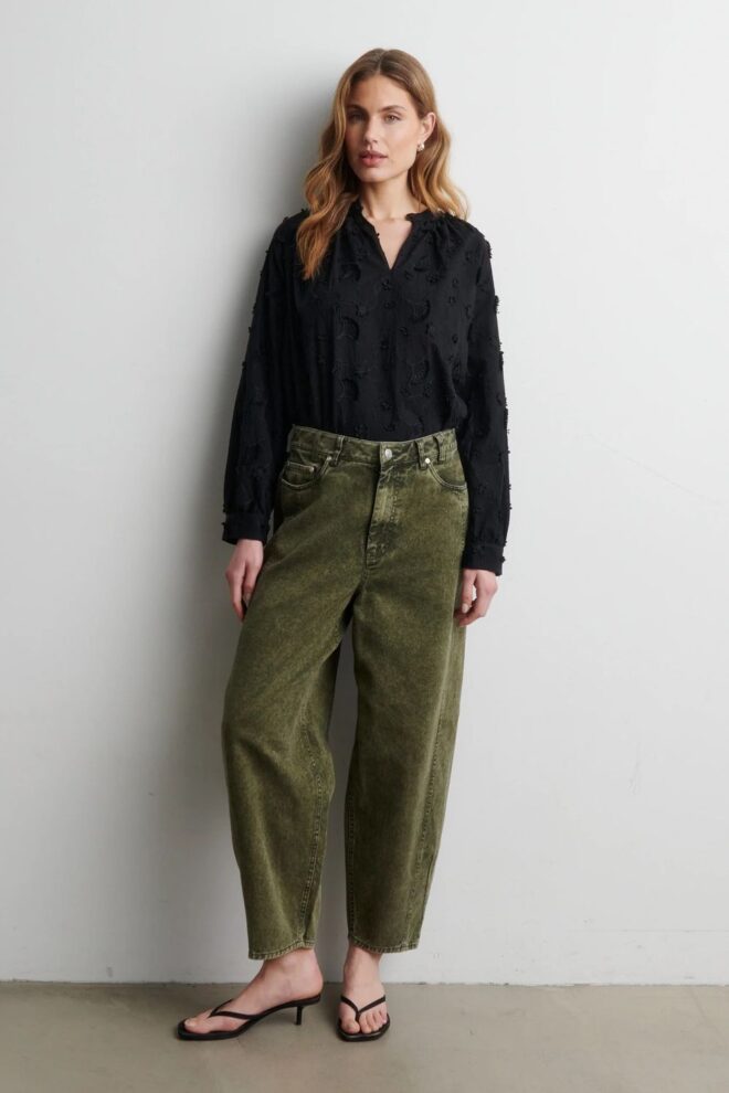 BLUSE ROSALIL BLOUSE BLACK