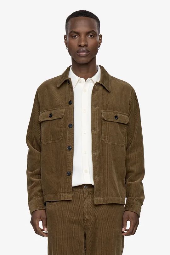 HEMD KAISON SHIRT 4883 SHITAKE