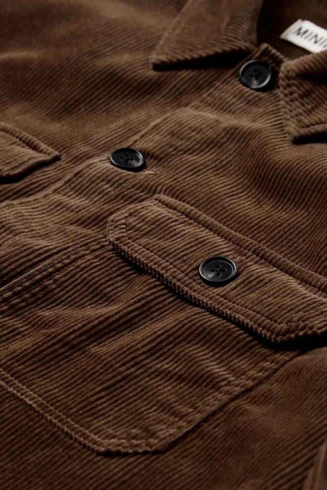 HEMD KAISON SHIRT 4883 SHITAKE