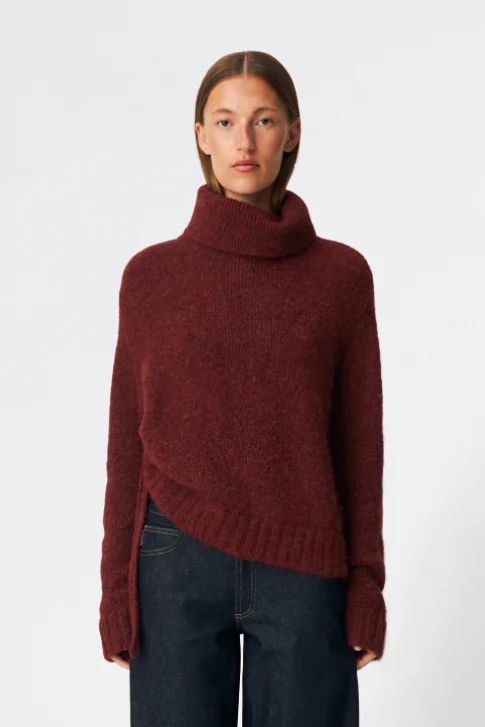 PULLOVER DICTEMD ROLL WINE