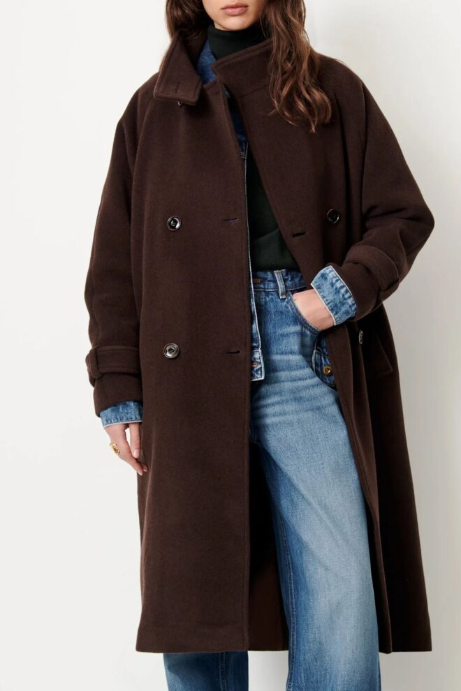 MANTEL BLEECKETT COAT COFFEA