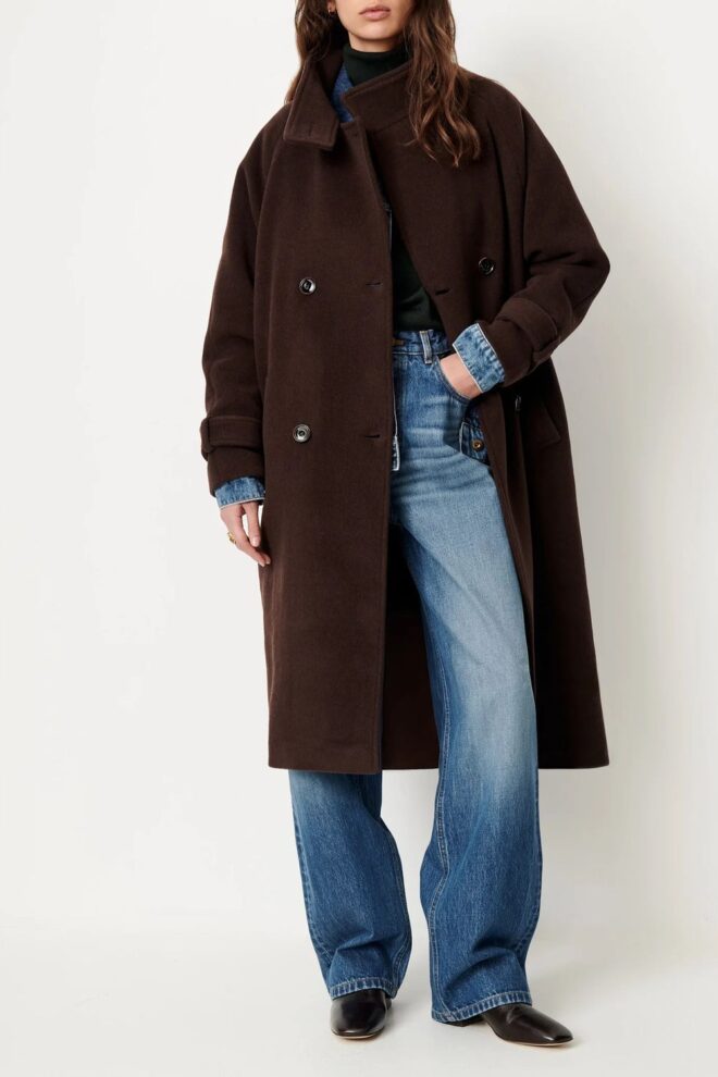 MANTEL BLEECKETT COAT COFFEA