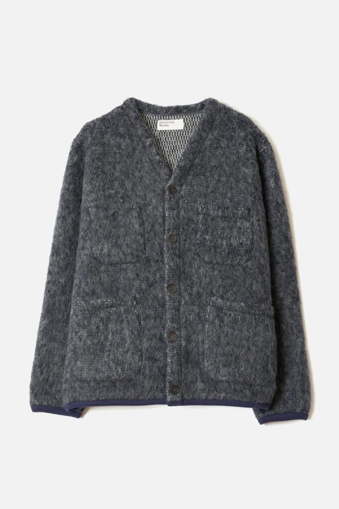 CARDIGAN CARDIGAN NAVY/PALE GREY