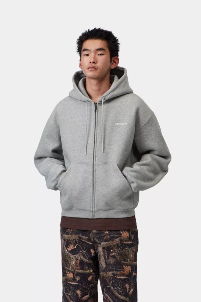 HOODIE HOODED EBBERT GREY