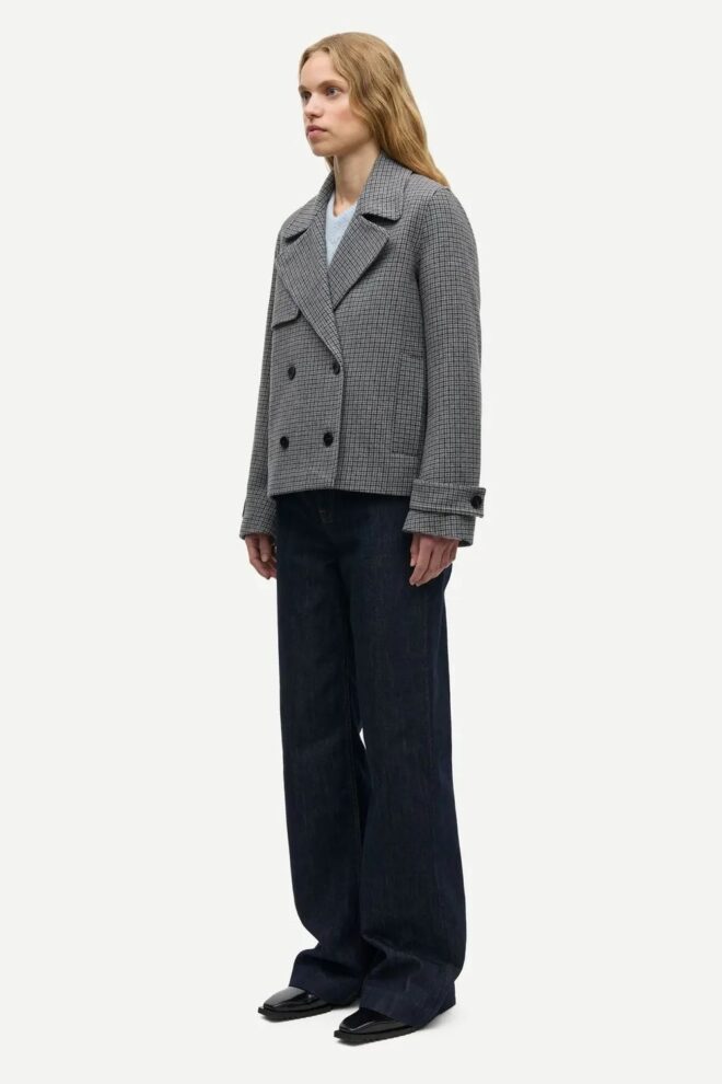 JACKE SAMARTA JACKET 15771 GREY CHECK