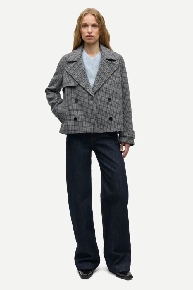 JACKE SAMARTA JACKET 15771 GREY CHECK