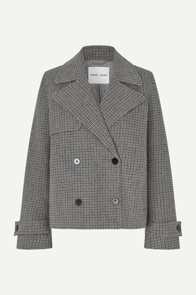 JACKE SAMARTA JACKET 15771 GREY CHECK