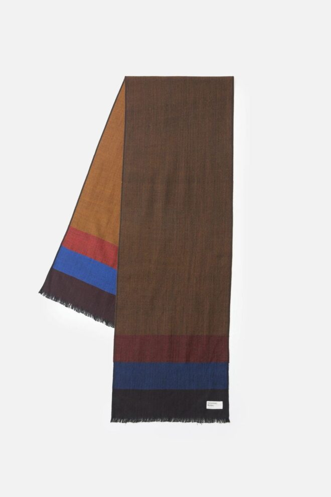 SCHAL HIMALAYAN SCARF BROWN