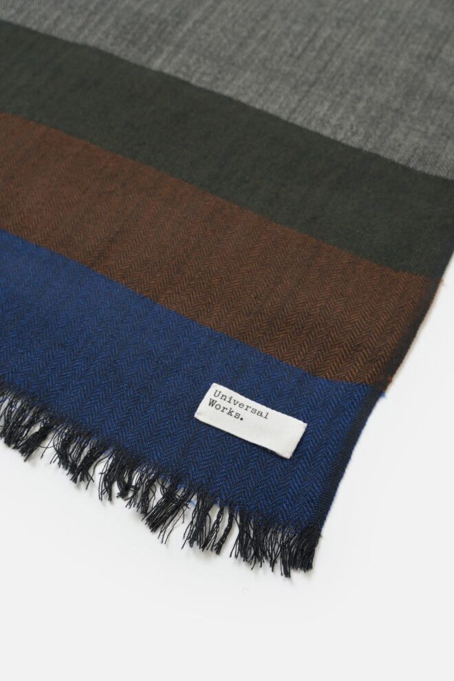 SCHAL HIMALAYAN SCARF GREY