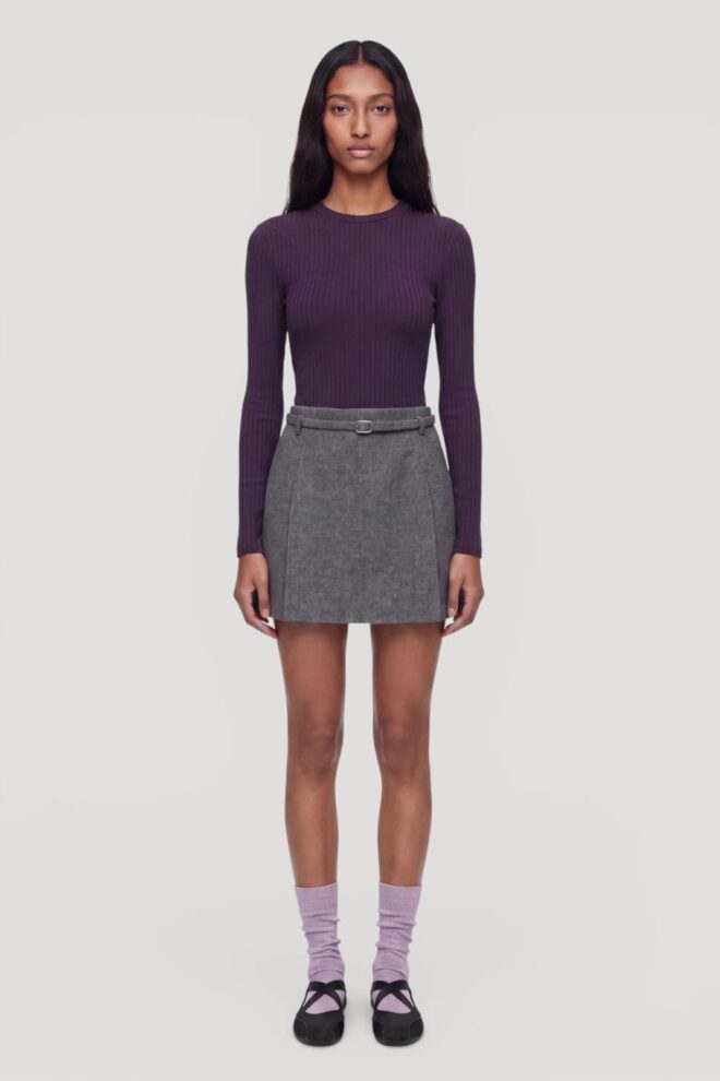 SHIRT GINGER PLUM