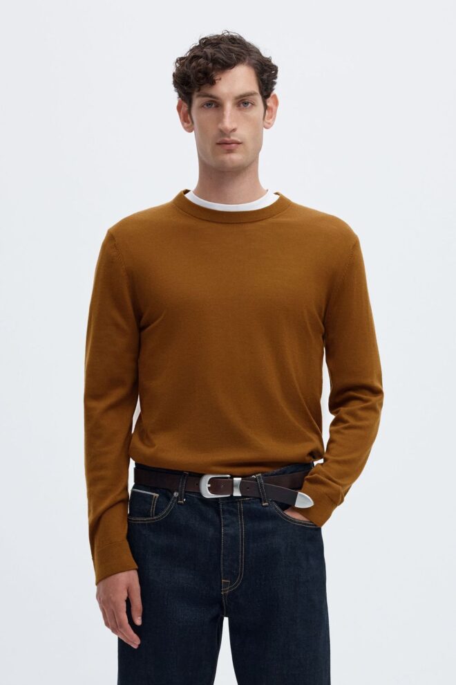 PULLOVER 16094647 SLMTRAY LS MONKS