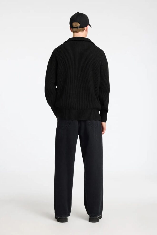 PULLOVER 16094566 SLMDRY HALF BLACK
