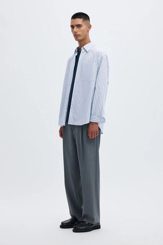 HEMD 16102295 ANRASLUND STRIPED BLUE