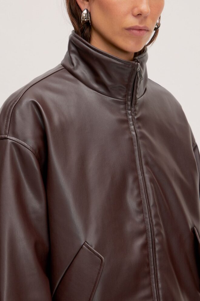 JACKE PAISLEY JACKET CHOCO