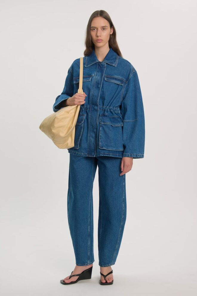 JEANS CAMILLA TRS MID BLUE DENIM