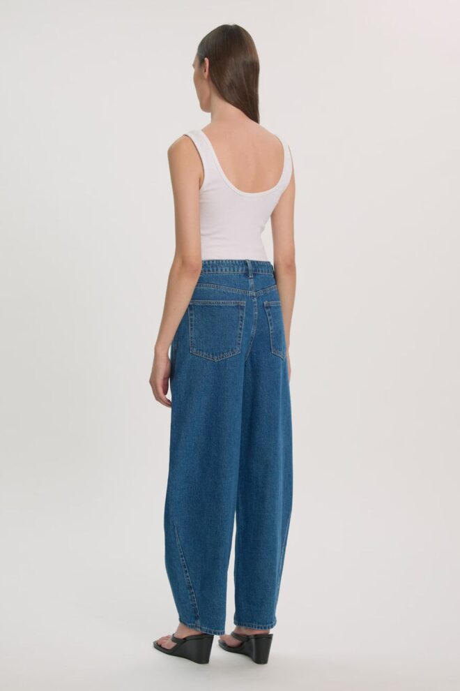 JEANS CAMILLA TRS MID BLUE DENIM
