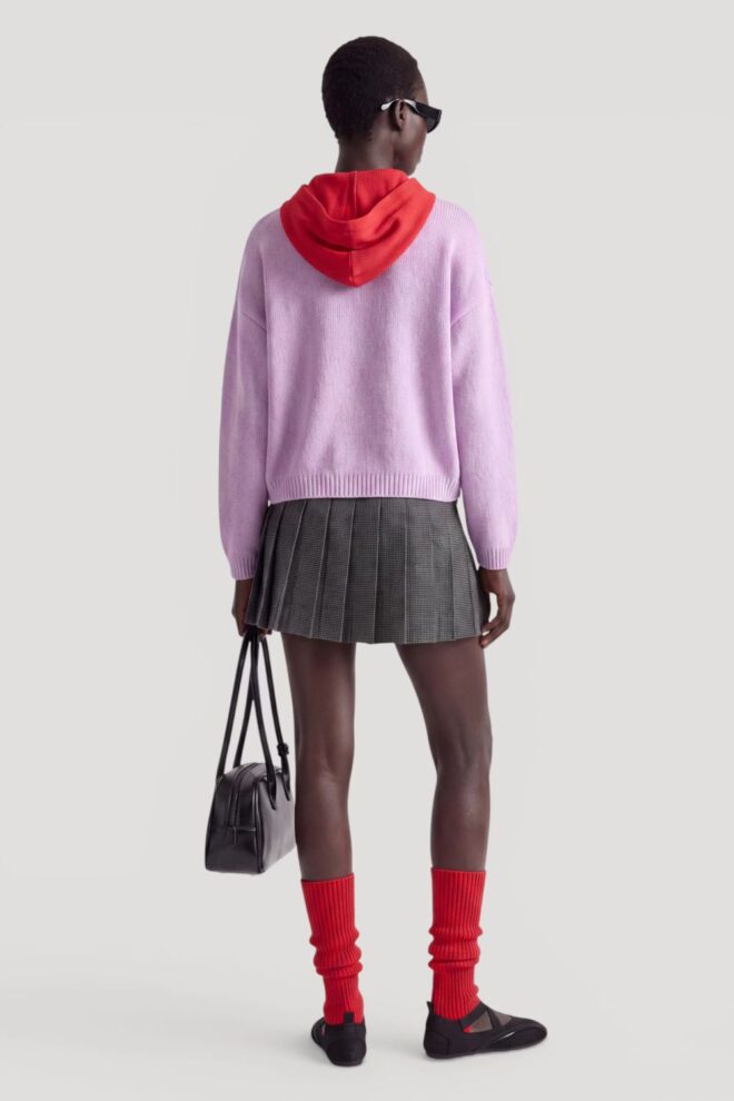 WESTE KONNY CARDIGAN LILAC