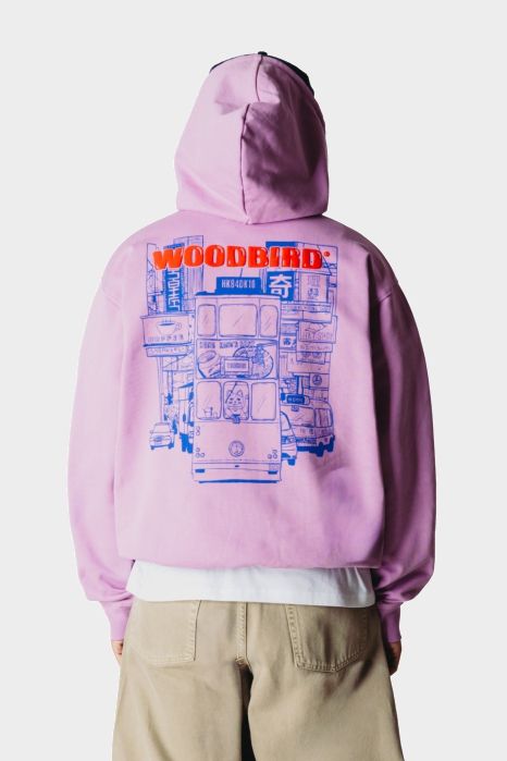 HOODIE WBPACS HODDIE VIOLET