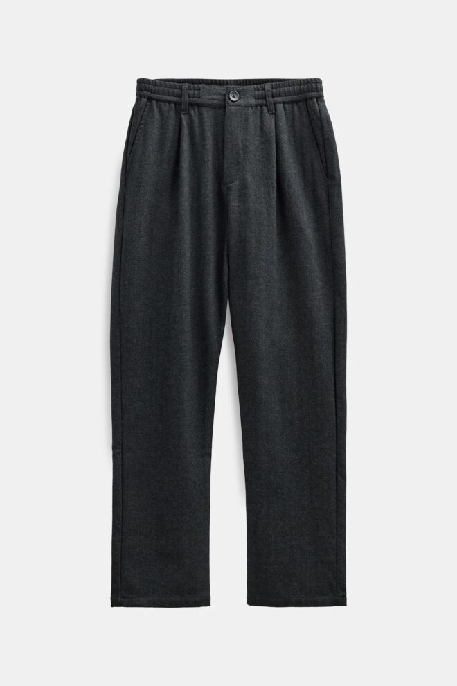 HOSE AKJ WOOL PANTS FOREST