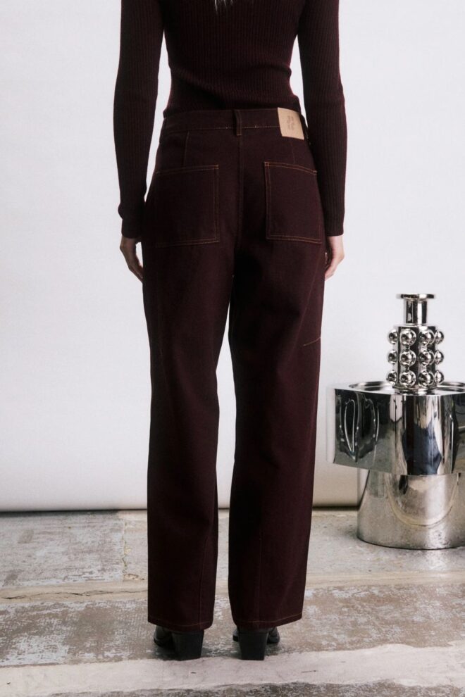 JEANS JEREMY JEAN BORDEAUX