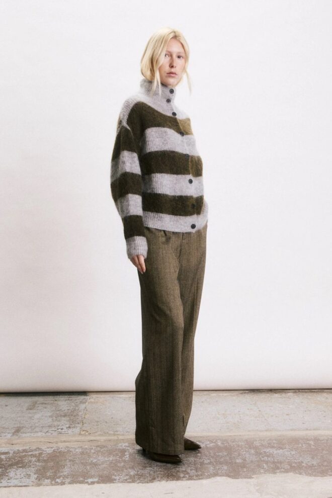 WESTE JOSH CARDIGAN KAKI