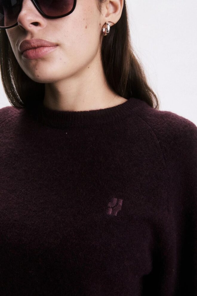 PULLOVER CRAIG PULL BORDEAUX