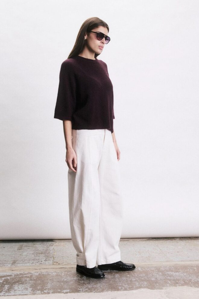 PULLOVER CRAIG PULL BORDEAUX