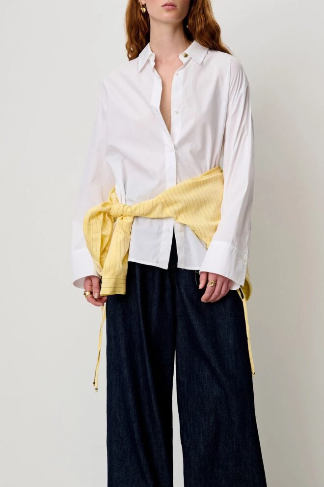 BLUSE NEOMI OPTICAL WHITE