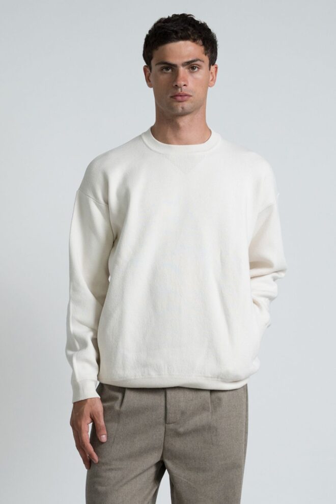 PULLOVER YARD BIANCO