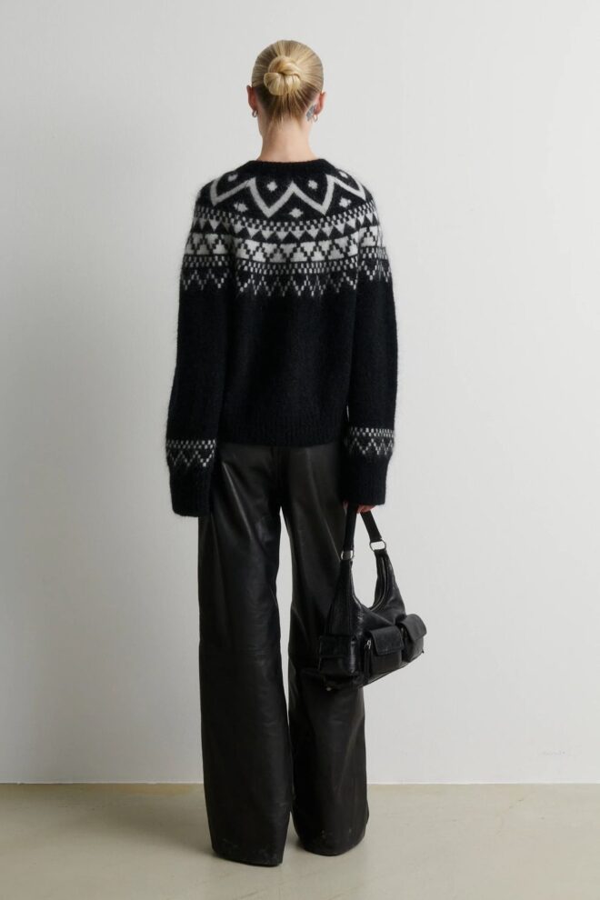 WESTE KALIA KNIT CARTIGAN BLACK