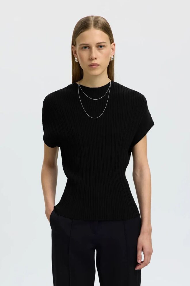 SHIRT 16101992 SLWCARLY BLACK
