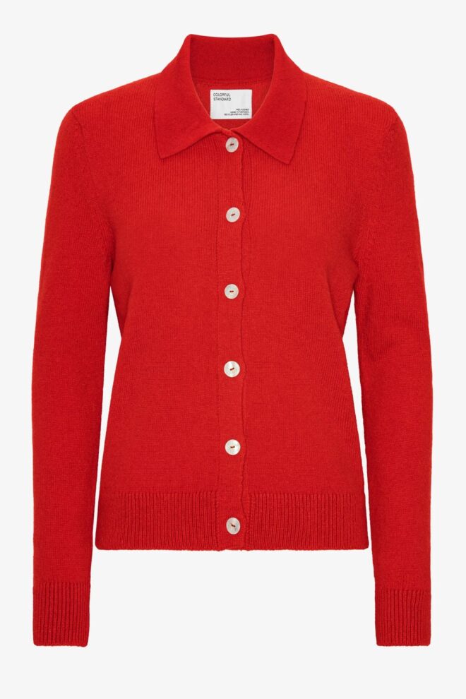 WESTE WOMEN MERINO CARD RED TANGERINE