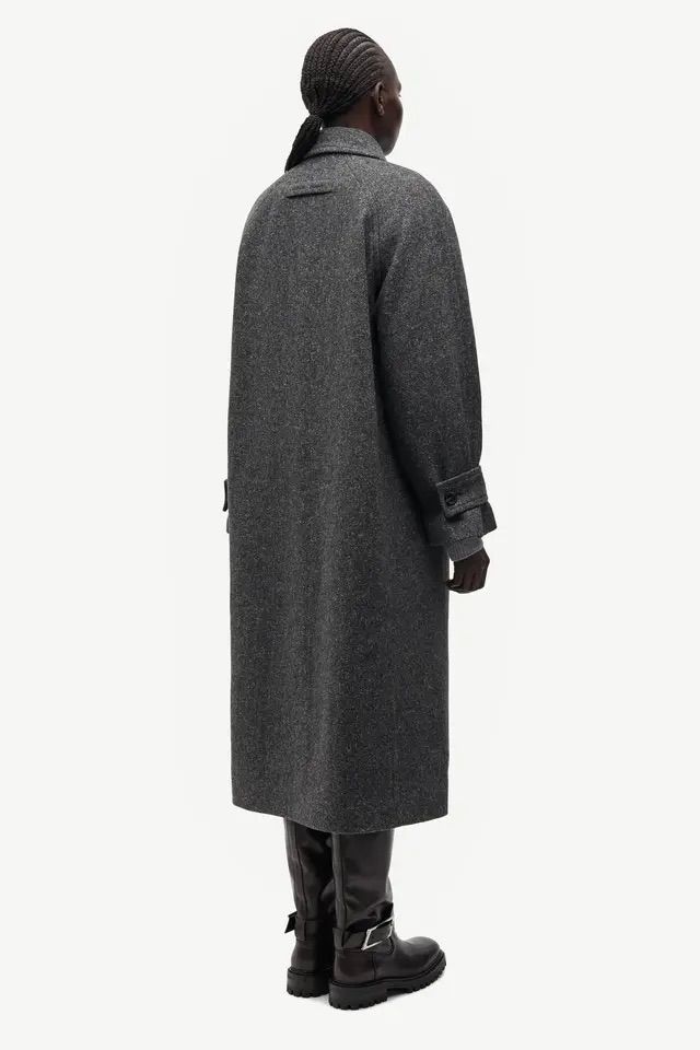 MANTEL SAALMA COAT 16188 DARK GREY