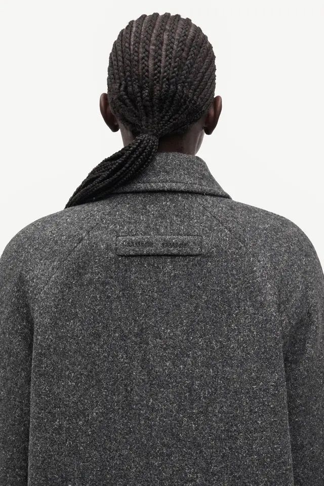 MANTEL SAALMA COAT 16188 DARK GREY