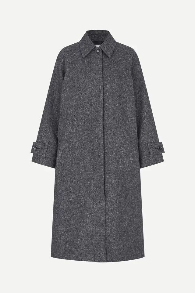 MANTEL SAALMA COAT 16188 DARK GREY