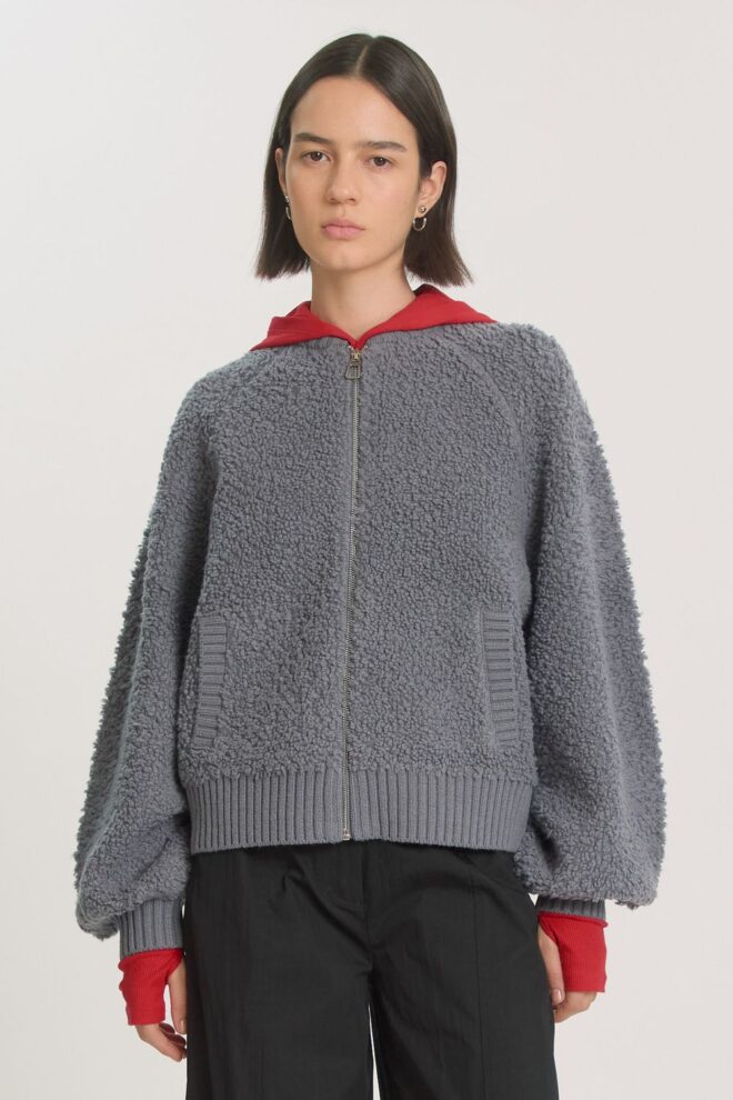 WESTE SINDY WOOL CARD FOLGRAY