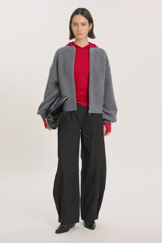 WESTE SINDY WOOL CARD FOLGRAY