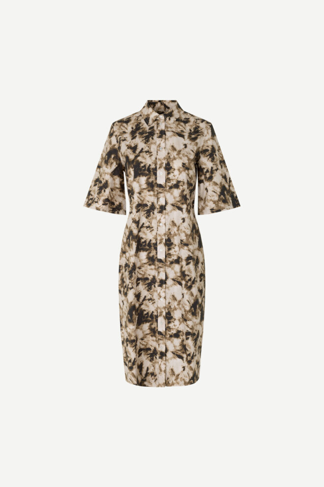 KLEID DEMI DRESS AOP 10783 CAMO CLAY