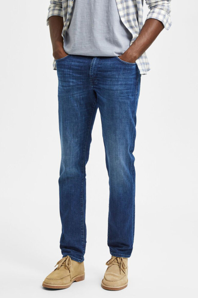 JEANS                                            16083176 STRAIGHT SCOTT MEDIUM BLUE