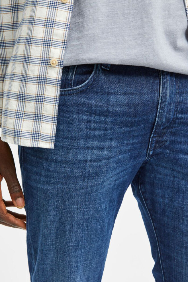 JEANS                                            16083176 STRAIGHT SCOTT MEDIUM BLUE