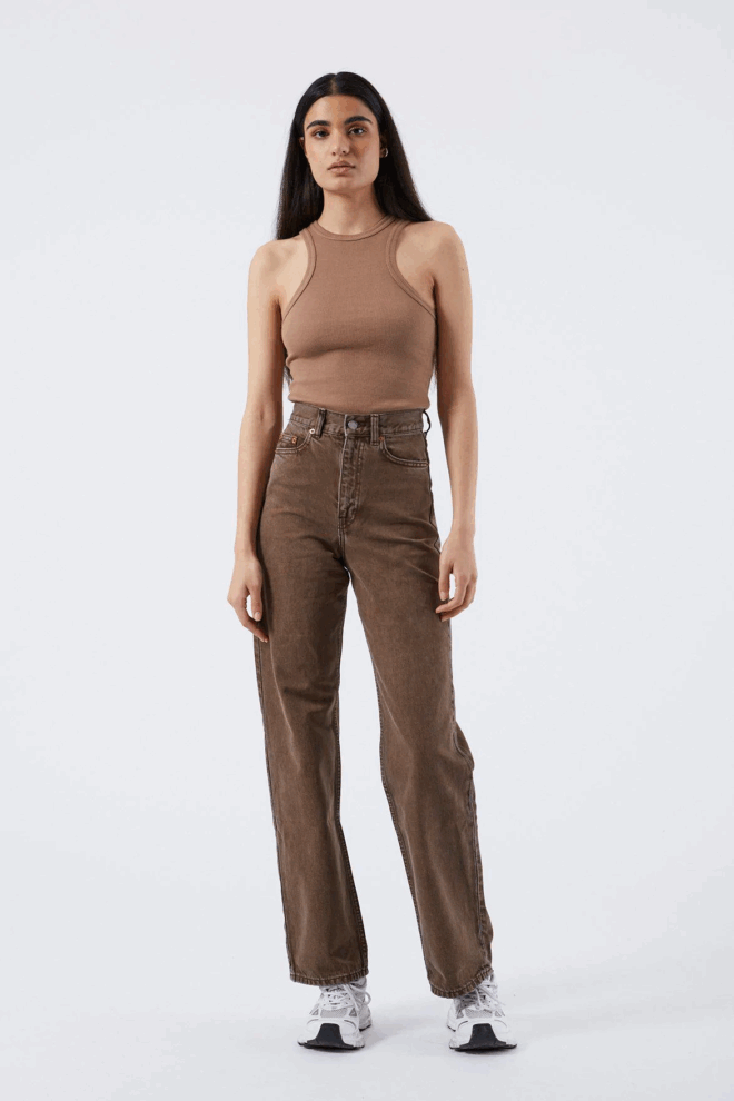 JEANS                                            ECHO WASHED CHOCOLATE