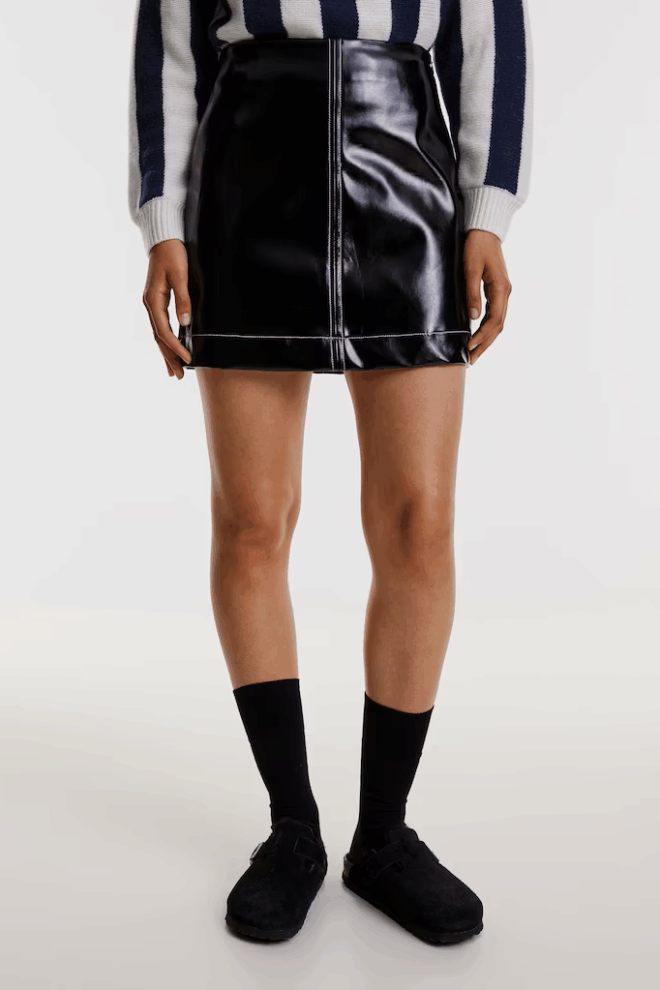 ROCK                                            GABY SKIRT BLACK