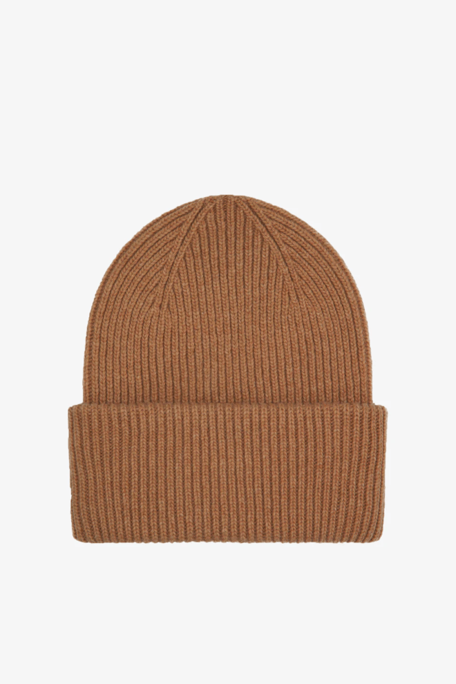 MÜTZE                                            MERINO WOOL HAT SAHARA CAMEL